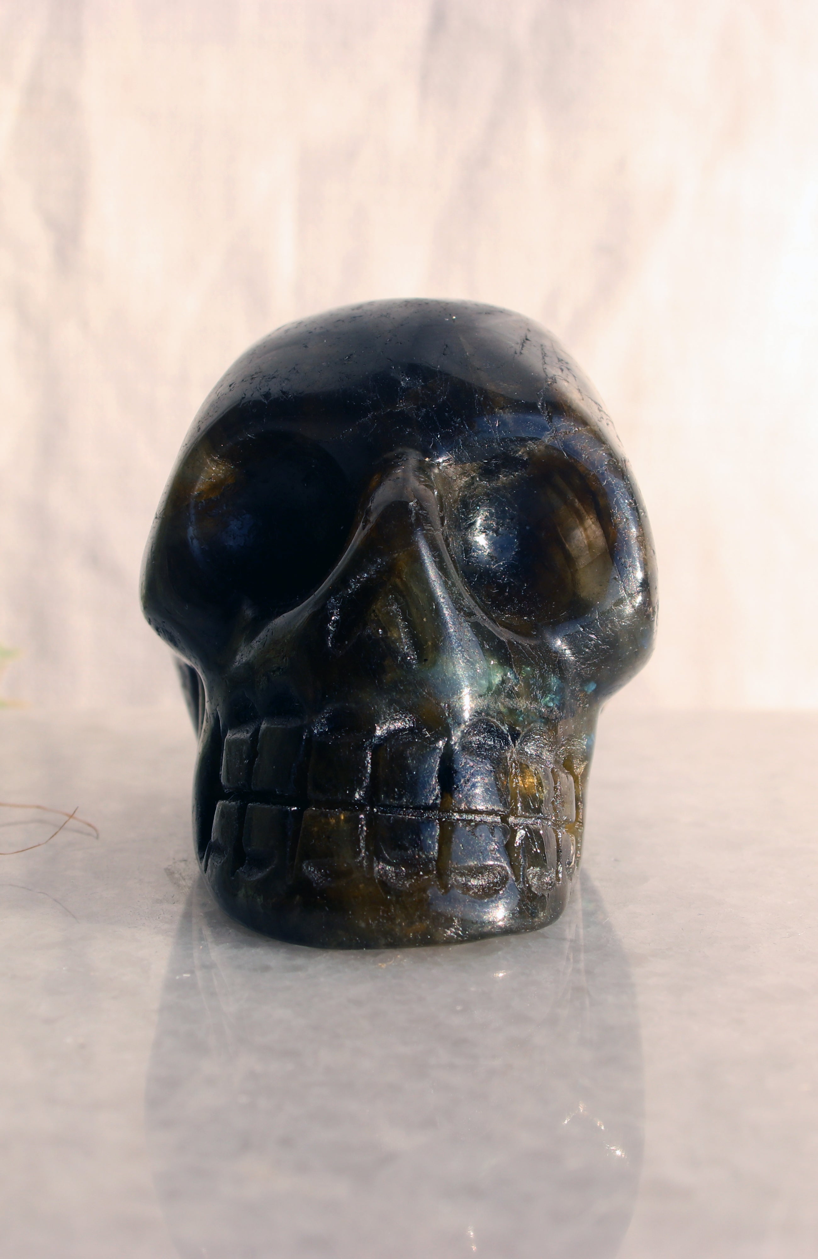 Labradorite Skull